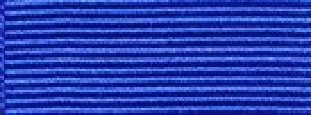 Barbados - SMOH Royal Blue ribbon Miniature Size Ribbon (15mm)