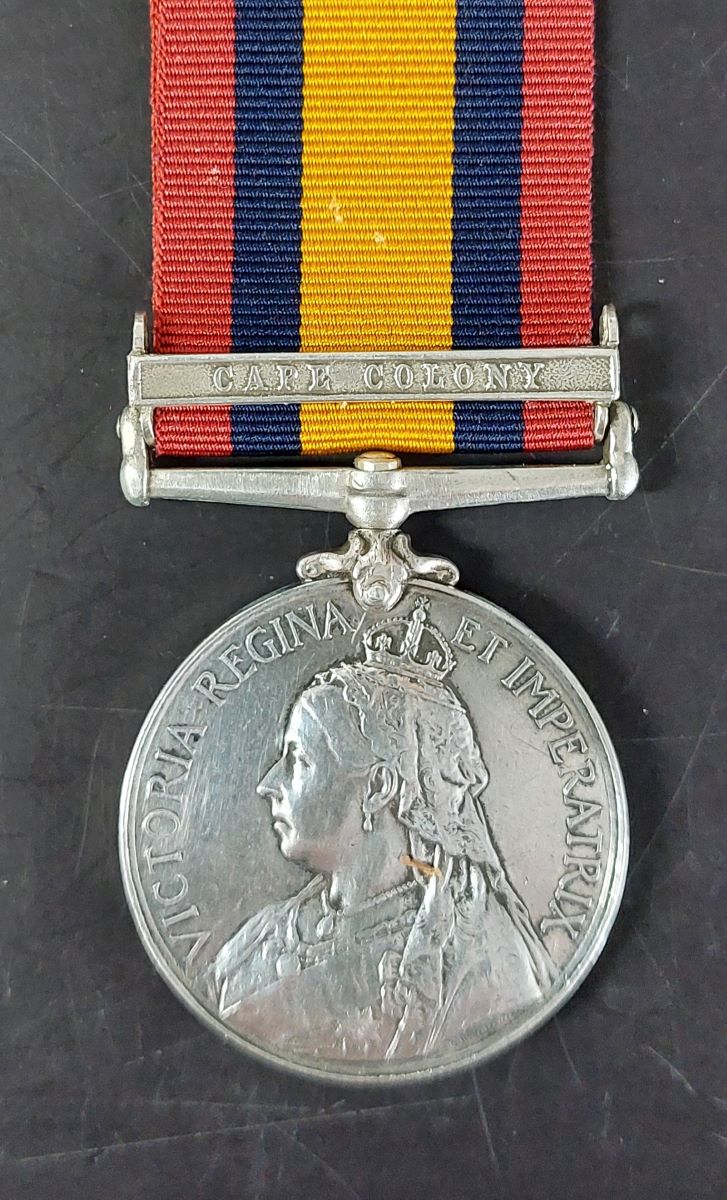 Worcestershire Medal Service: 768 Pte A Brodie Kaffrarian Rifles and 191Tembuland Mounted Rifle Club