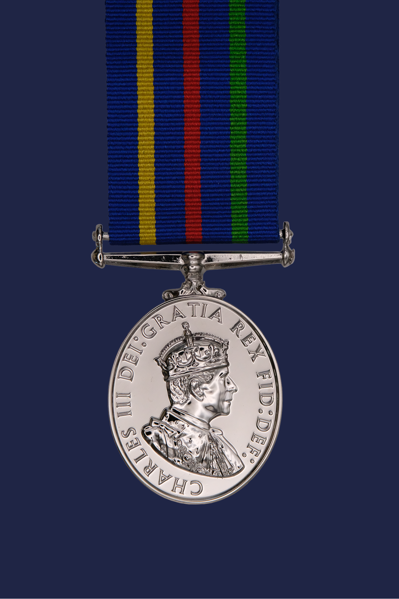 Worcestershire Medal Service: Civil Defence Long Service Medal - CIIIR