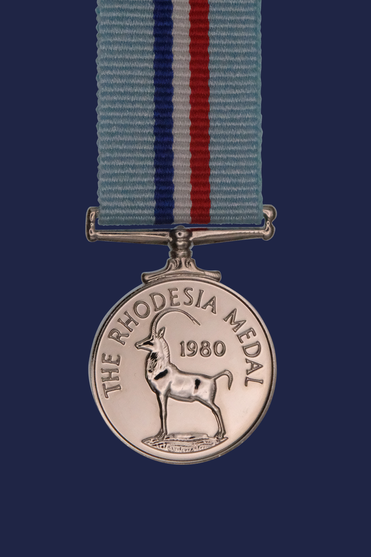 Rhodesia Medal 1980 Miniature Medal