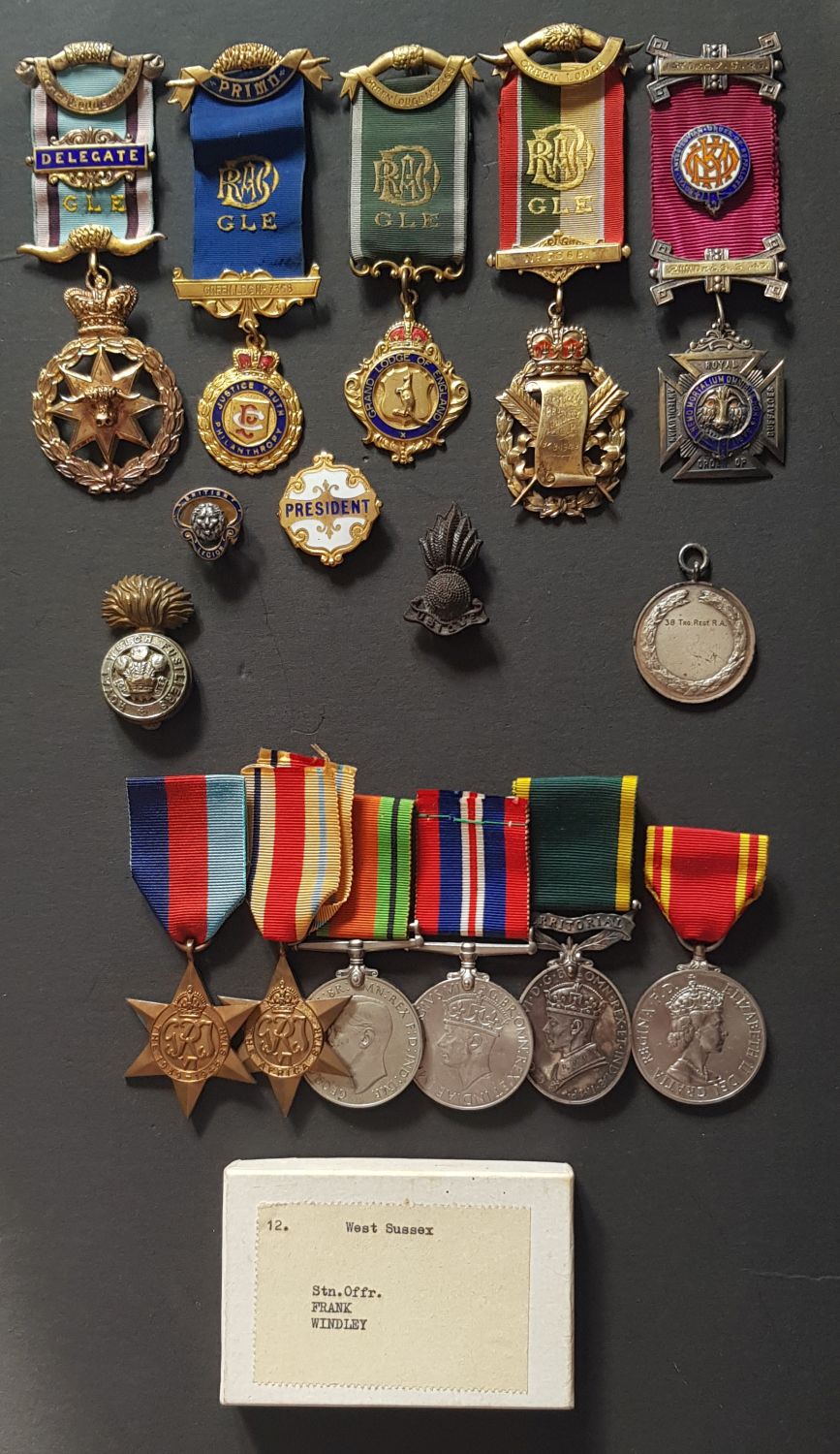 WW2 Group - Widley - Sussex R/Fire Brigade