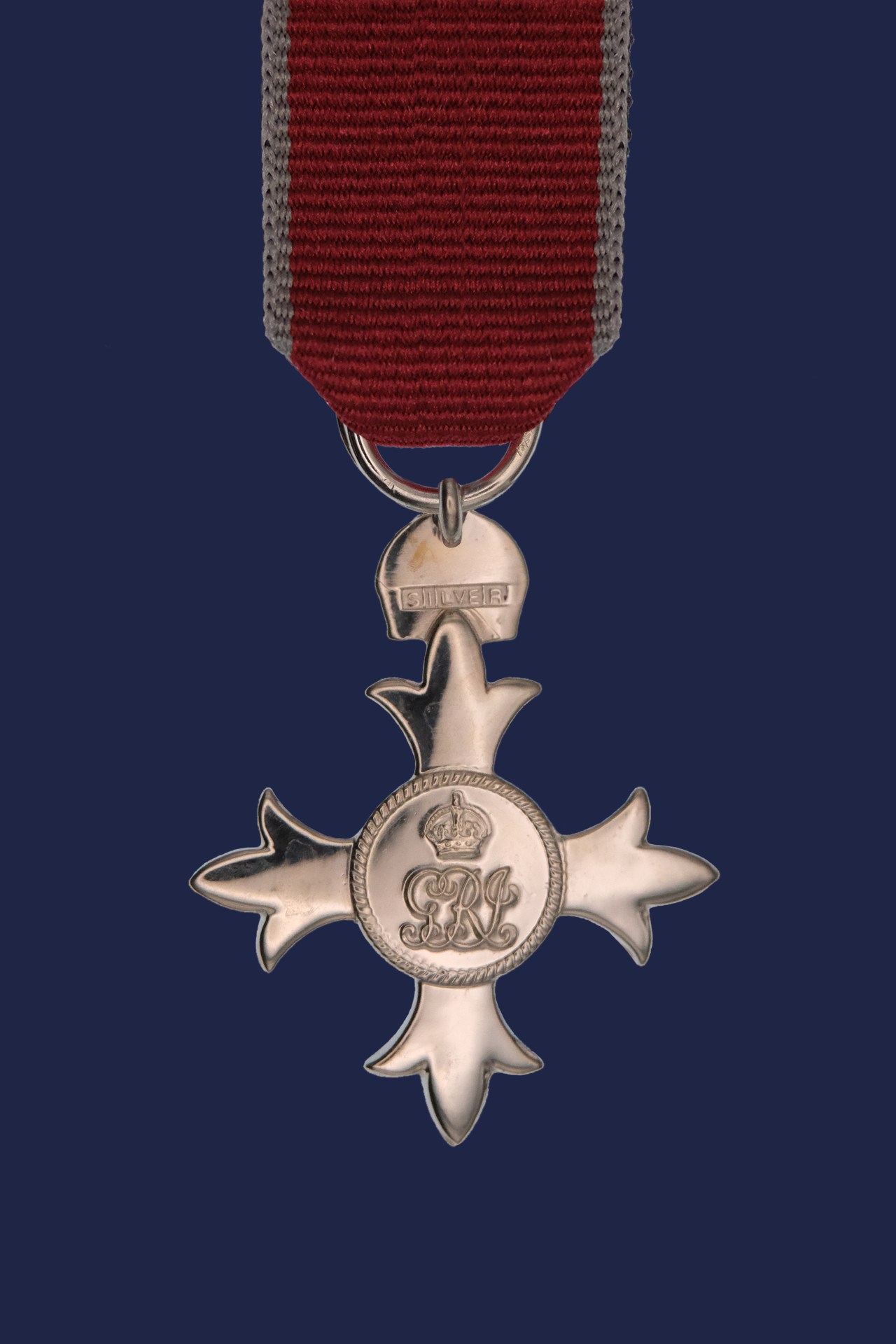 MBE (Civil) sterling silver Miniature Medal