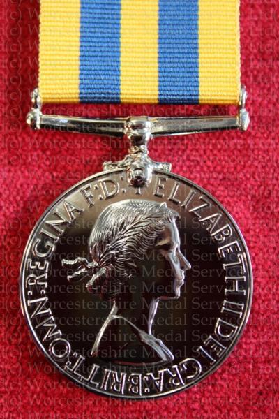 Worcestershire Medal Service: British Korea Medal  (Britt:Omn)