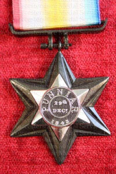 Worcestershire Medal Service: Punniar Star