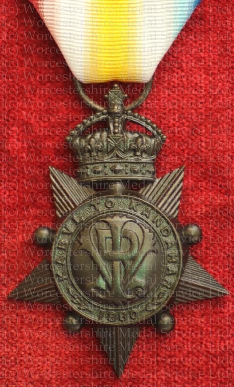 Worcestershire Medal Service: Kabul to Kandahar Star