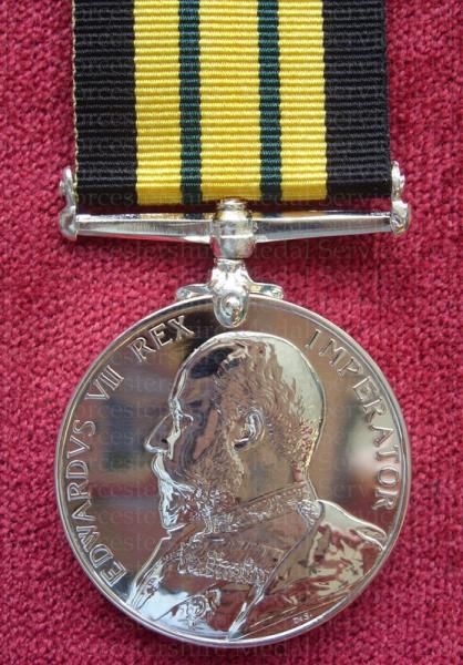 Worcestershire Medal Service: Africa General Service Medal EVII