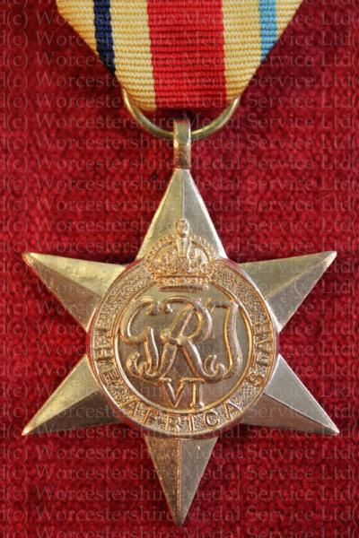 Worcestershire Medal Service: Africa Star