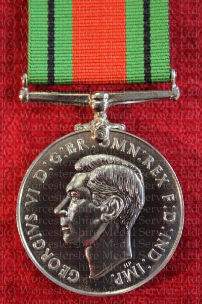Worcestershire Medal Service: Defence Medal
