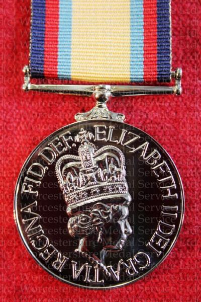 Worcestershire Medal Service: Gulf War - no bar  fixed rod