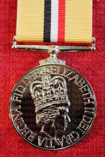 Worcestershire Medal Service: Iraq Medal (Op Telic) fixed rod