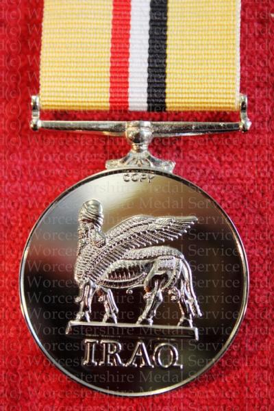 Iraq Medal (Op Telic) fixed rod