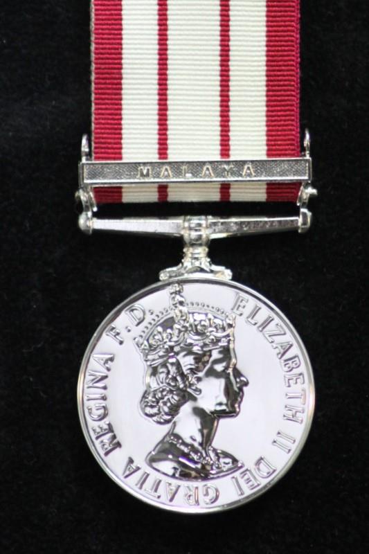 Worcestershire Medal Service: Naval GSM EIIR Malaya