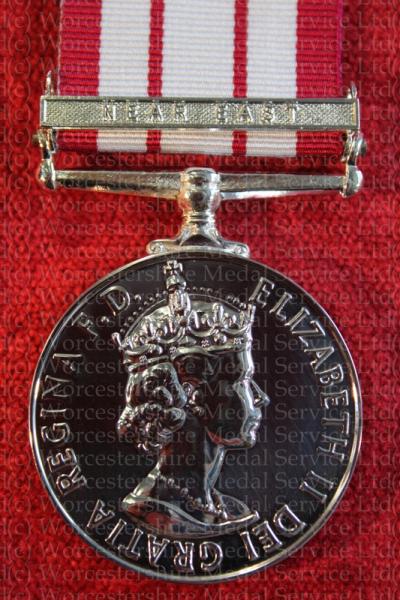 Worcestershire Medal Service: Naval GSM Near East