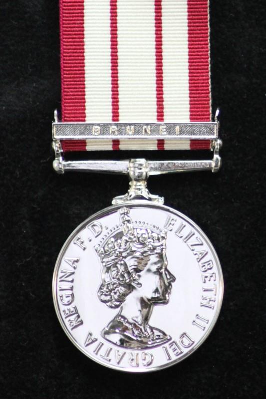 Worcestershire Medal Service: Naval GSM Brunei