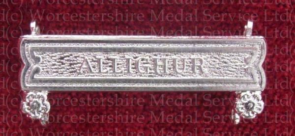 Worcestershire Medal Service: Clasp - Allighur