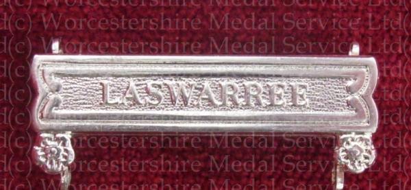 Worcestershire Medal Service: Clasp - Laswarree