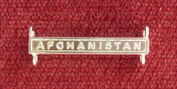 Worcestershire Medal Service: Clasp - Afghanistan