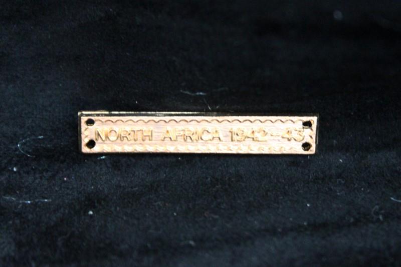 Worcestershire Medal Service: Clasp - North Africa 1942-43