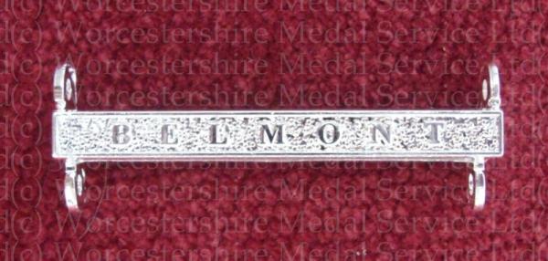 Worcestershire Medal Service: Clasp - Belmont (QSA)