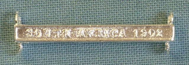 Worcestershire Medal Service: Clasp - South Africa 1902 (KSA / QSA)
