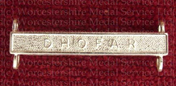 Worcestershire Medal Service: Clasp - Dhofar