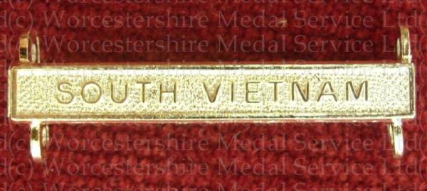 Worcestershire Medal Service: Clasp - South Vietnam