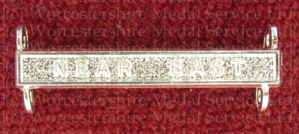 Worcestershire Medal Service: Clasp - Near East