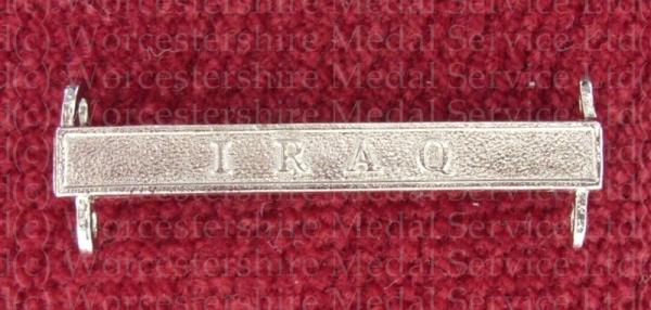 Worcestershire Medal Service: Clasp - Iraq