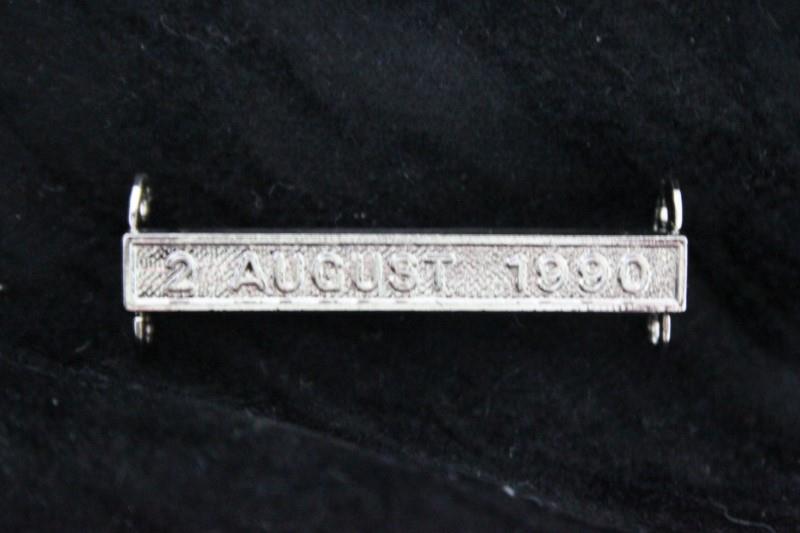 Worcestershire Medal Service: Clasp - 2nd August 1990