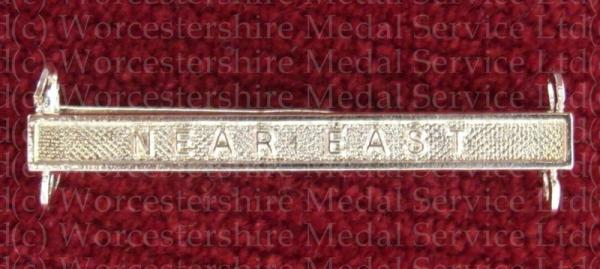 Worcestershire Medal Service: Clasp - Near East (NGSM)