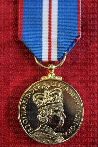 Worcestershire Medal Service: 2002 Golden Jubilee Medal (EIIR) Copy