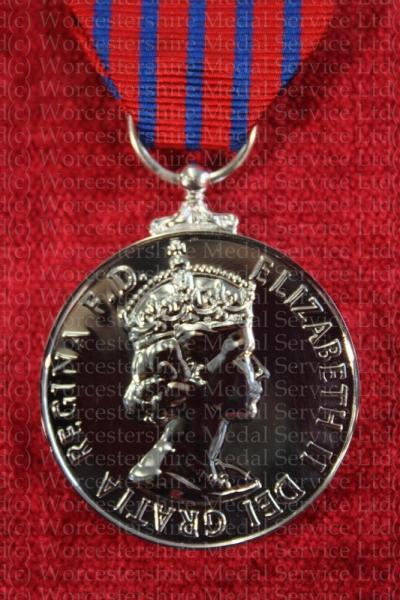 Worcestershire Medal Service: George Medal   EIIR