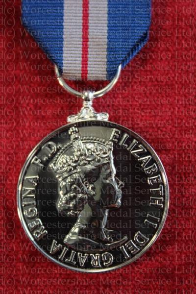 Worcestershire Medal Service: Queens Gallantry Medal