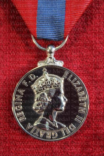 Worcestershire Medal Service: Imperial Service Medal EIIR