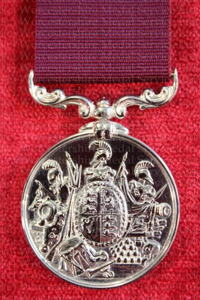Worcestershire Medal Service: Army LSGC - QV