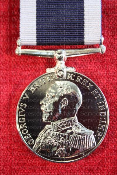 Worcestershire Medal Service: Navy LSGC GV (Admirals Uniform 1910-1930)