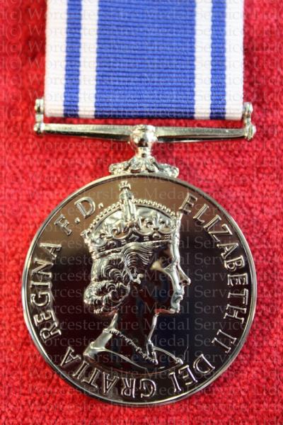 Worcestershire Medal Service: Police Exemplary Service Medal EIIR