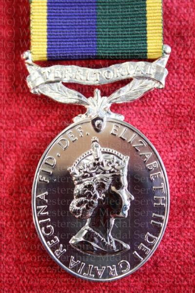 Worcestershire Medal Service: Efficiency Medal EIIR