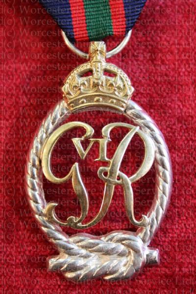 Worcestershire Medal Service: Royal Naval Volunteer Reserve Decoration GVI