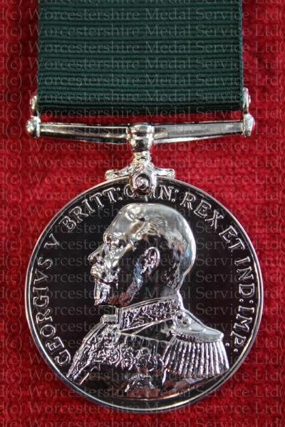 Worcestershire Medal Service: Royal Naval Reserve Long Service Medal GV (Admirals Bust)