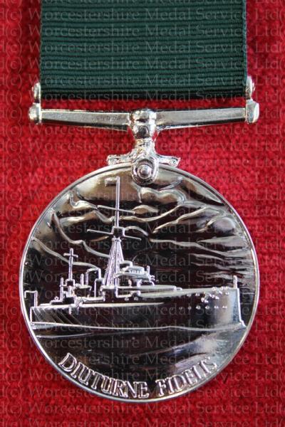 Royal Naval Reserve Long Service Medal GV (Admirals Bust)