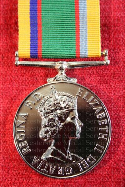 Worcestershire Medal Service: Cadet Forces Medal - EIIR