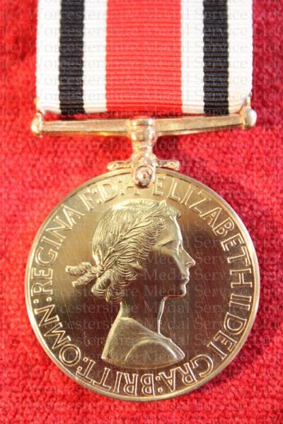 Worcestershire Medal Service: Special Constabulary LS Medal EIIR (BRITT:OMN)