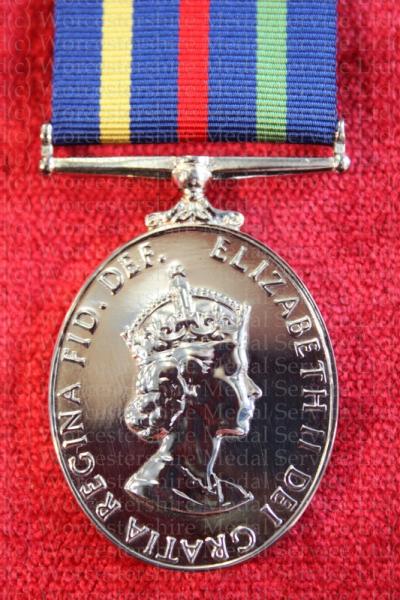 Civil Defence Long Service Medal Post 1968