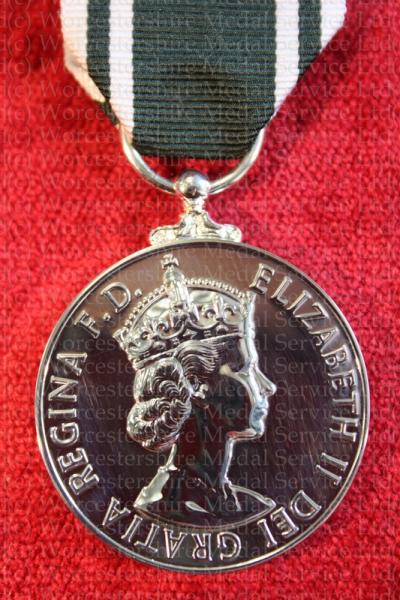 Worcestershire Medal Service: Ambulance Service Long Service Medal