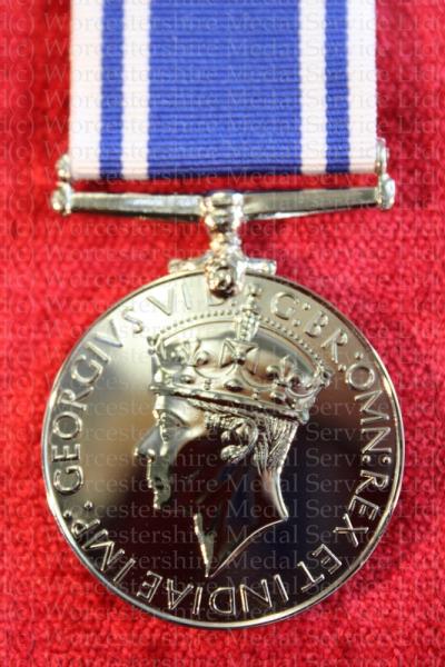 Worcestershire Medal Service: Police Exemplary Long Service Medal GV1