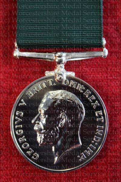 Worcestershire Medal Service: Royal Naval Reserve Long Service Medal GV (coinage Head)