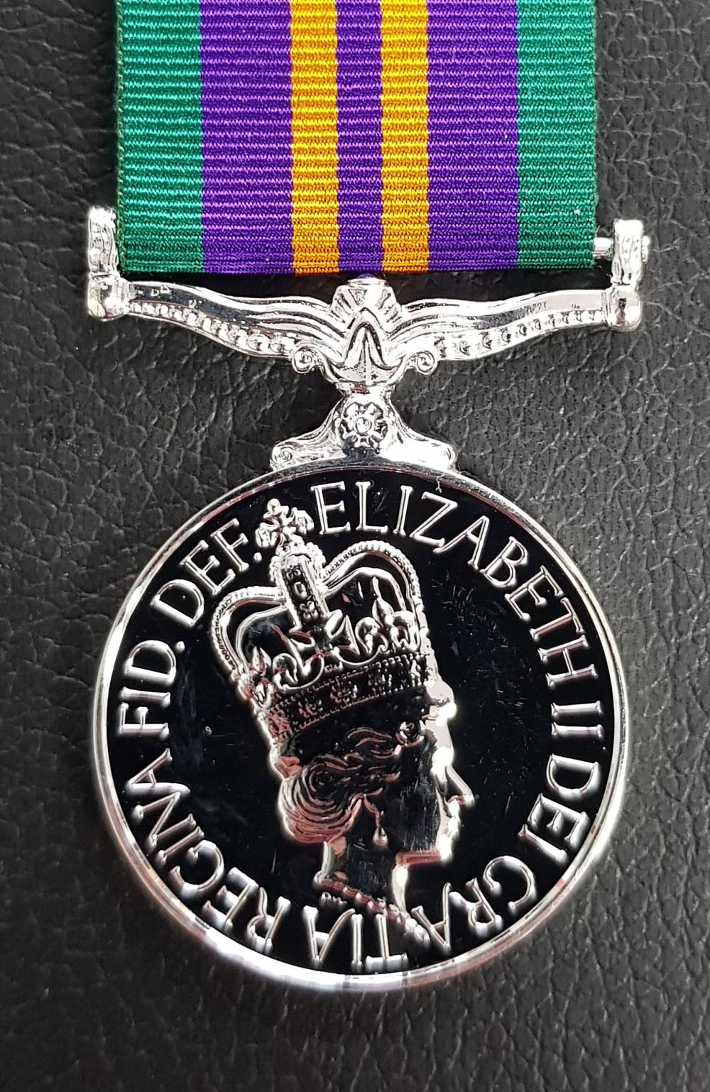 Worcestershire Medal Service: Accumulated Campaign Service Medal (2011)