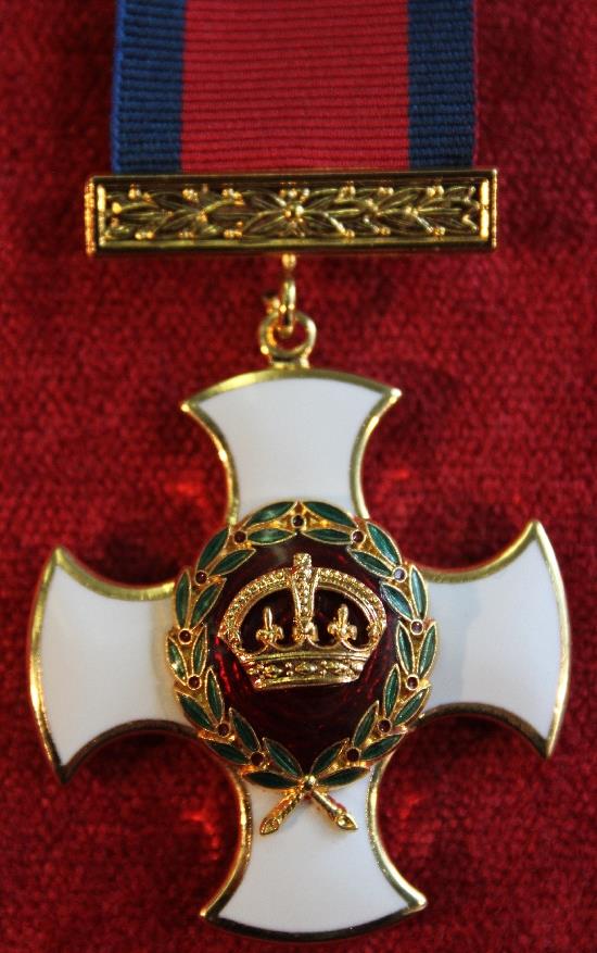 Worcestershire Medal Service: DSO GV