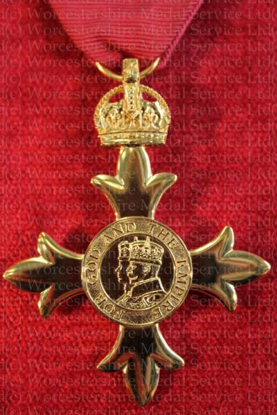 Worcestershire Medal Service: OBE (Original Issue) (Civil/Military)